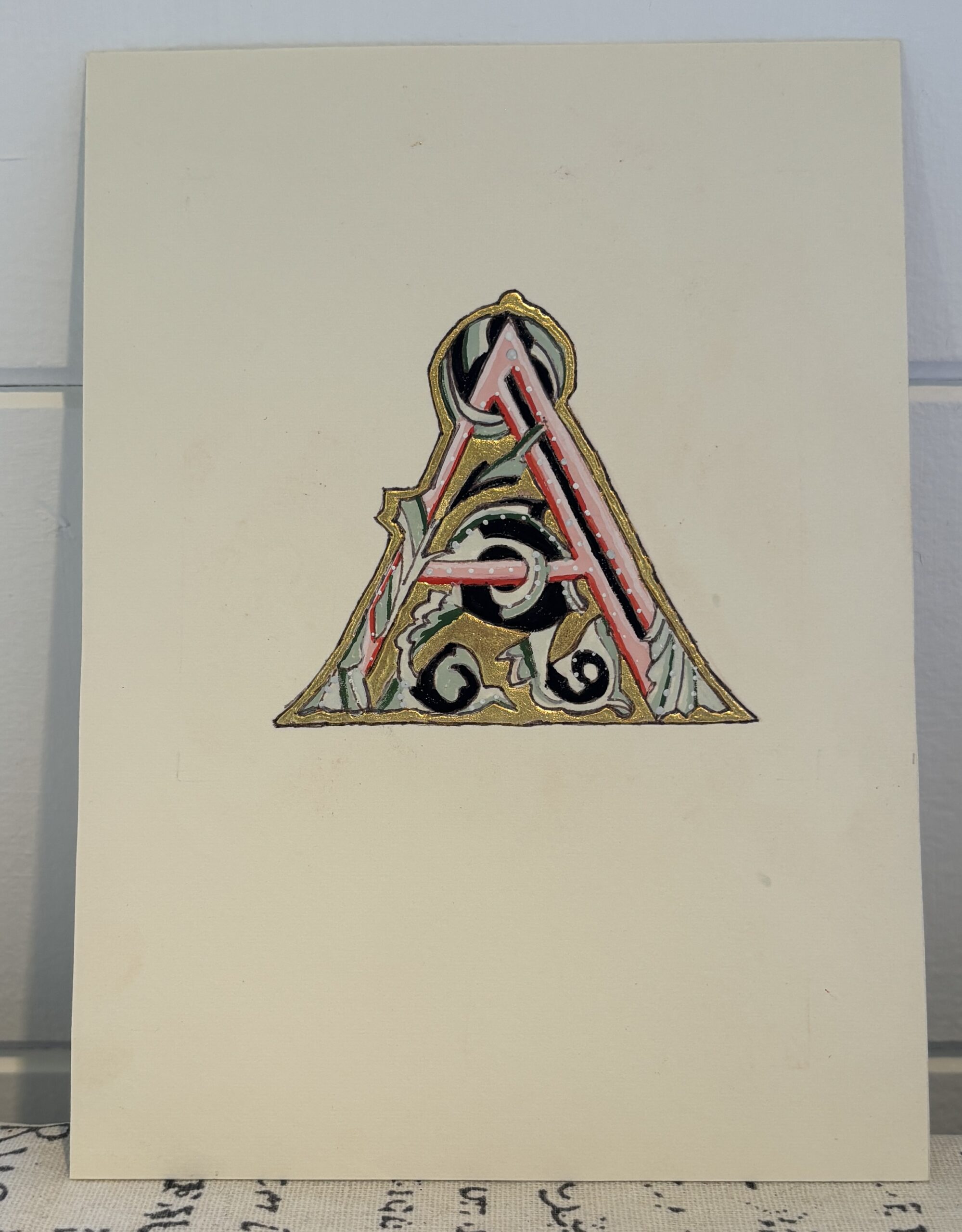 Illuminated Letter Workshop